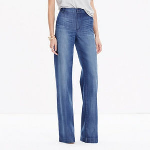 Madewell Trouser Jeans in Kim Wash